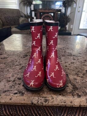University of Alabama Crimson 'A' Rain Boots